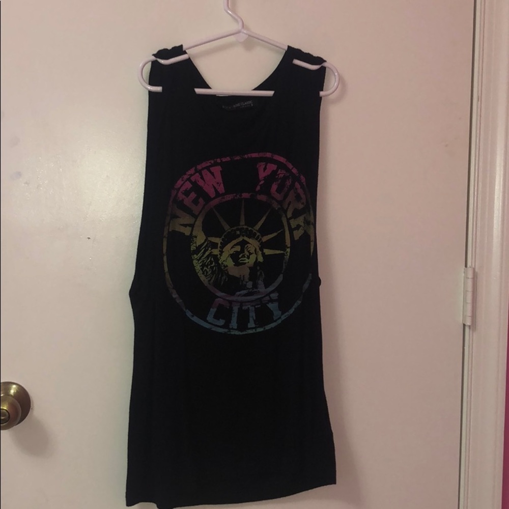 Graphic tank top